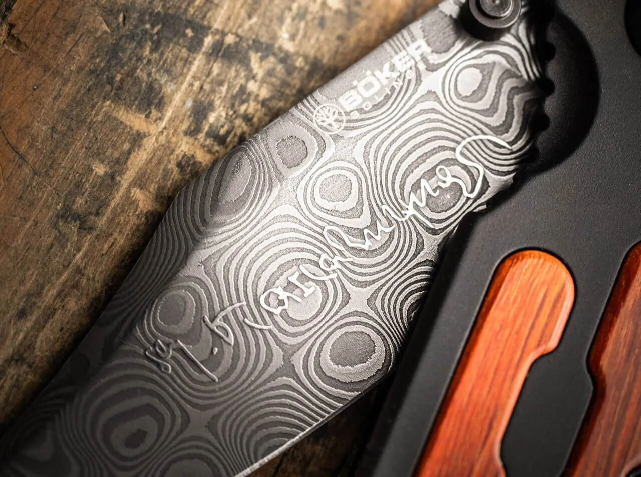 Kalashnikov Bajonett Damast 6 Kalashnikov Bajonett Damast – Bild 4