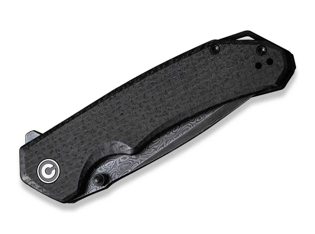 Brazen Damascus Micarta Black 8 Brazen Damascus Micarta Black – Bild 6