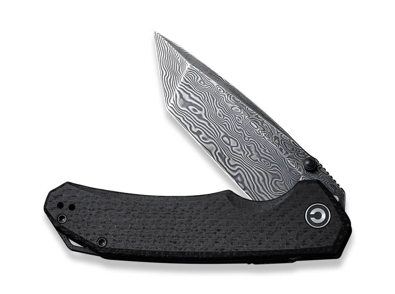 Brazen Damascus Micarta Black 9 Brazen Damascus Micarta Black – Bild 7
