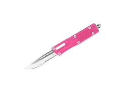 Small Sidewinder Pink Drop Serrated
