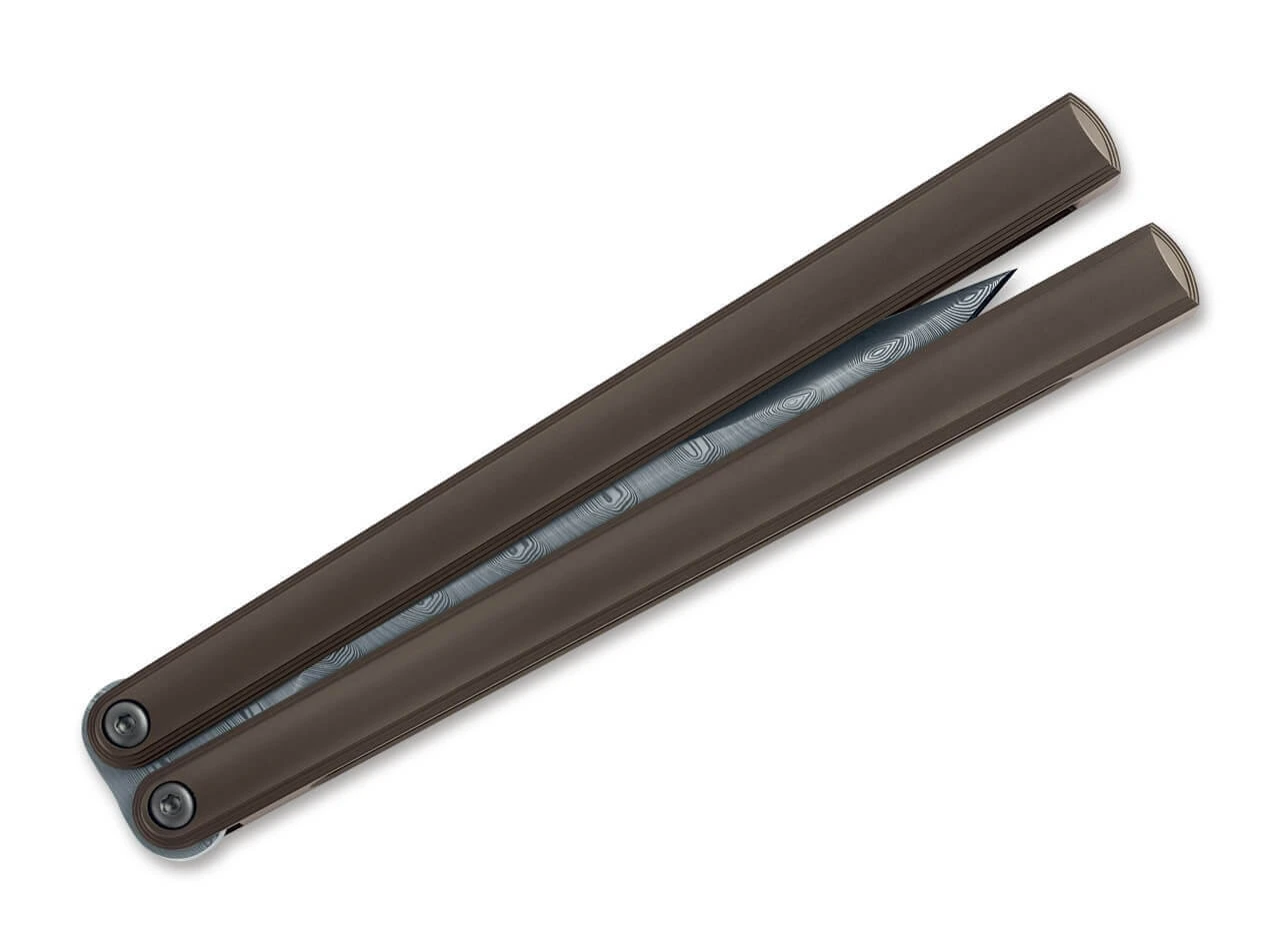 PHI Titanium Bronze Damascus 4 PHI Titanium Bronze Damascus – Bild 2