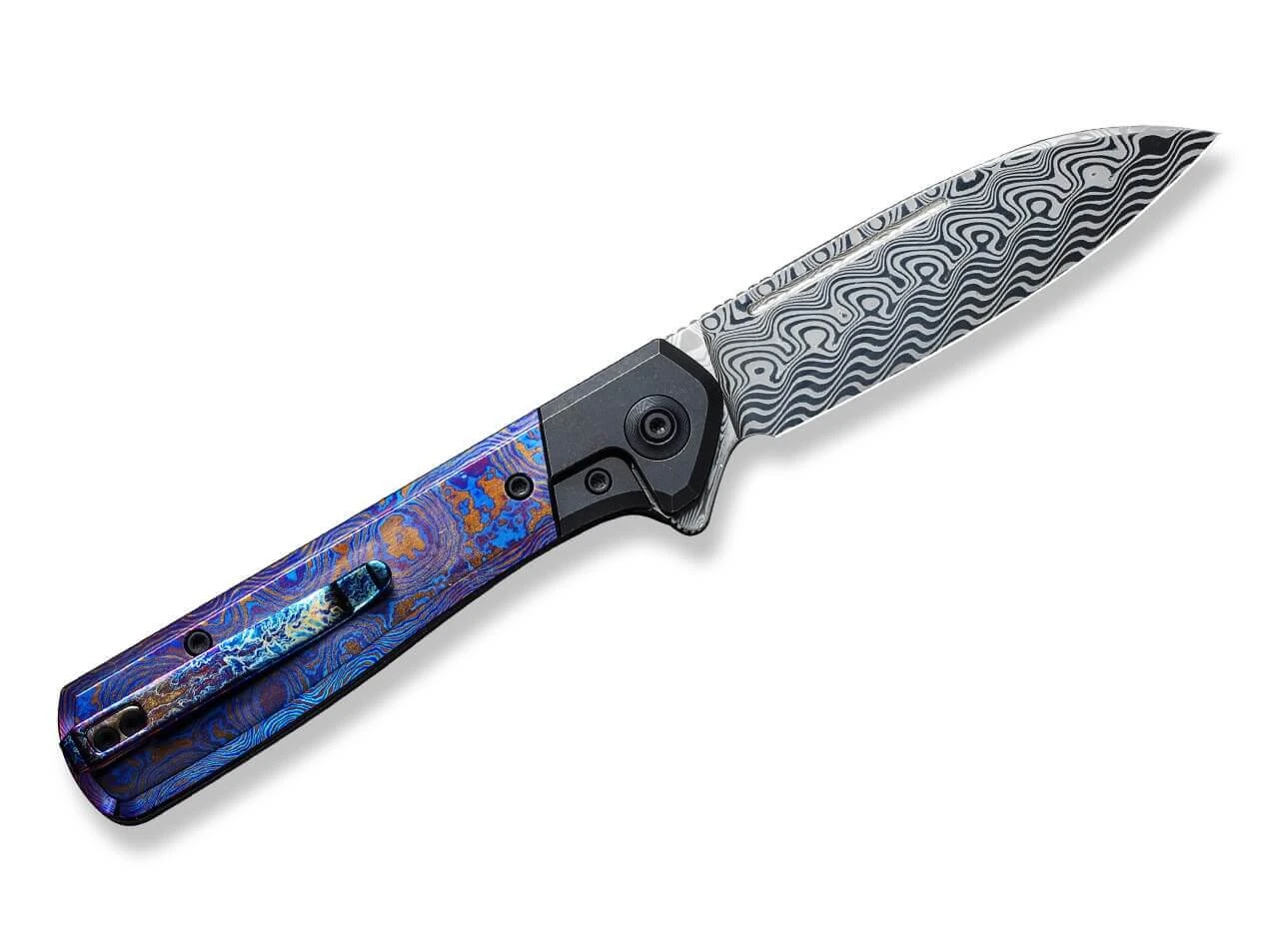 Soothsayer Damascus Purple Timascus 4 Soothsayer Damascus Purple Timascus – Bild 2