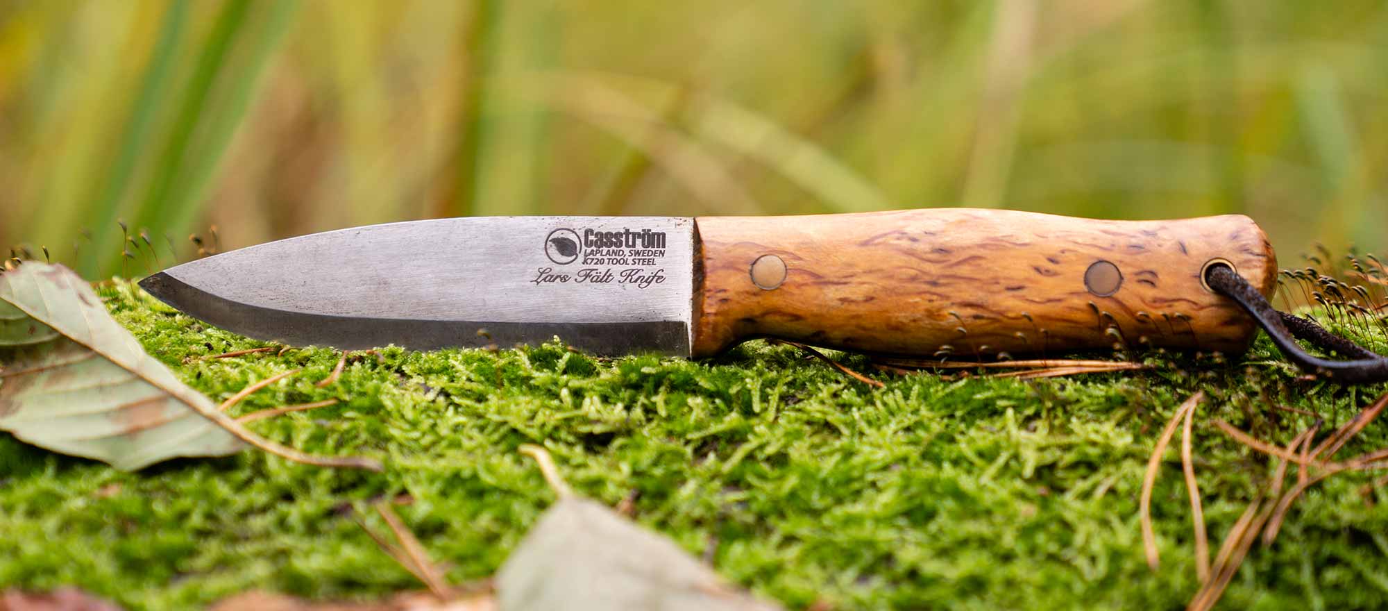 Titelseite -Magnum Verkäufe casstroem lars faelt das beste bushcraft messer knife scandi grind holzgriff